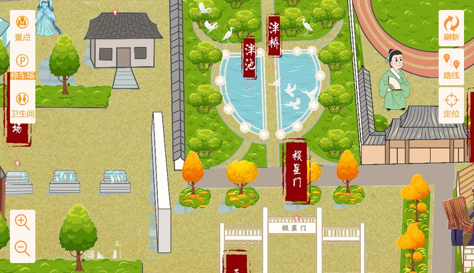 江源手绘地图景区语音讲解导览系统：智慧景区建设的基石